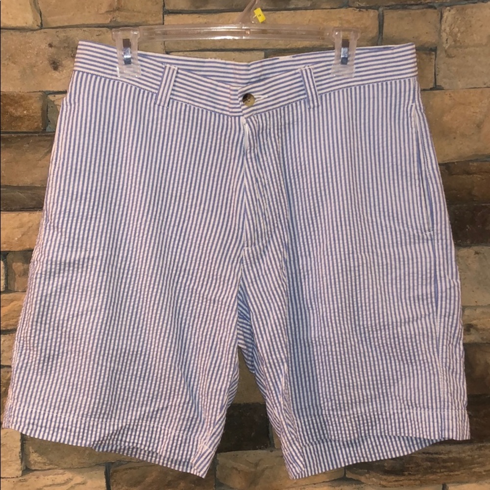 Seersucker dress shorts